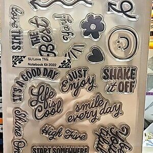 Stampin Up Love This Memory Notebook Kit - Stamp ONLY